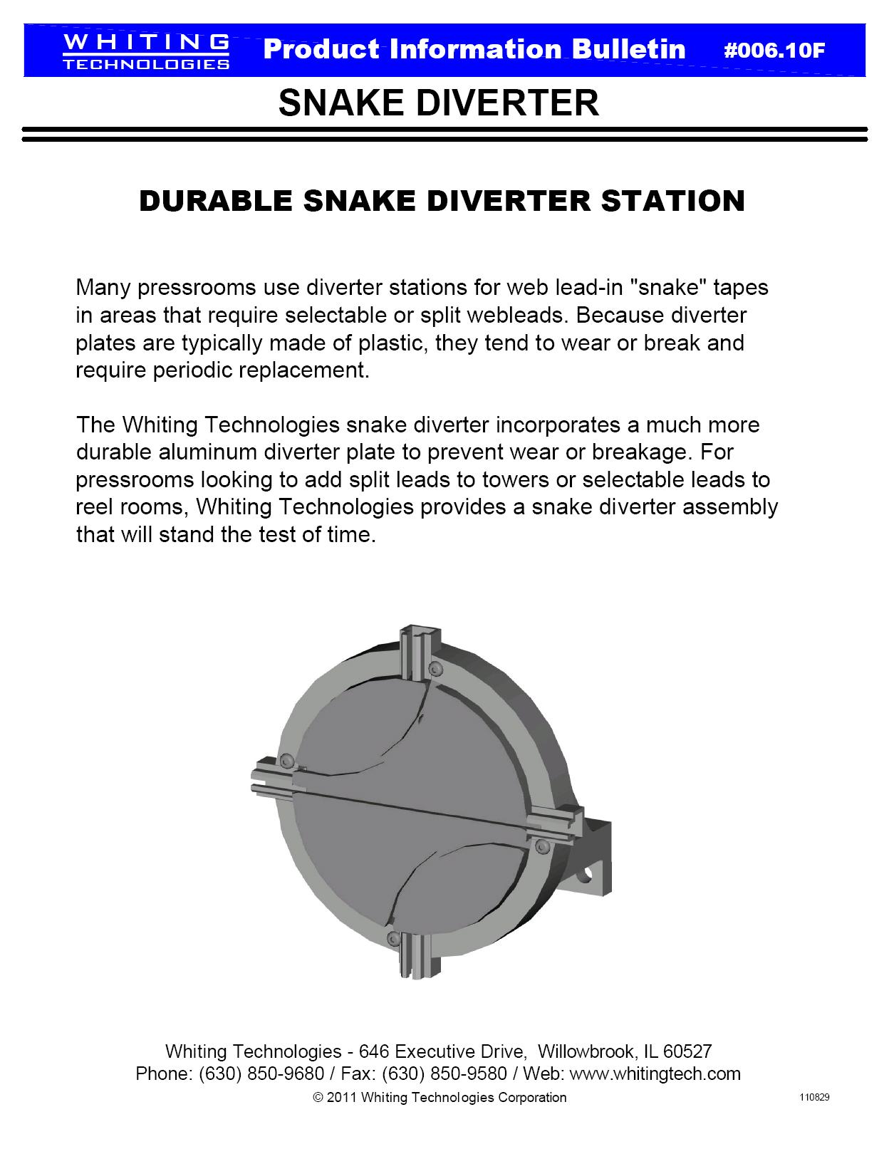 Snake Track Diverter